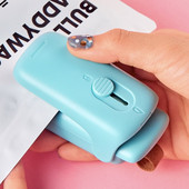 Mini šilumos maišelio sandariklis Plastikinio maisto maišelio sandarinimo mašinos uždarymas Nešiojamo sandariklio pakavimo virtuvės priedai be baterijos