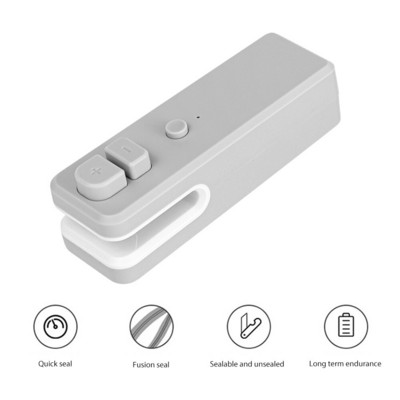 Mini zatvarač vrećica Prijenosni uređaji za toplinsko spajanje USB punjivi uređaji za vakuumiranje grickalica Rezač za pohranu plastičnih vrećica Uređaj za pakiranje hrane