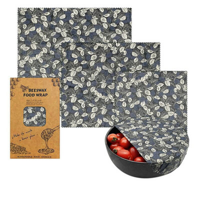 Papir za zamotavanje hrane od pčelinjeg voska Zamotavanje za pohranu za višekratnu upotrebu Održivo voće, povrće, sir, hrana Papiri za omatanje kućnih kuhinjskih potrepština