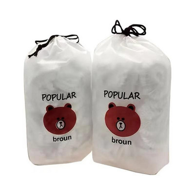 100 vnt. Daugkartinio naudojimo maisto laikymo užvalkalai Dubenėlių maišeliai, Reguliuojamas tempimas Universalūs maisto produktai šviežiai laikomi maišeliai virtuvės reikmenys