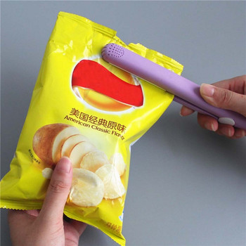Μίνι φορητή μηχανή θερμικής σφράγισης Σφραγίδα συσκευασίας Πλαστικό σφράγισμα τροφίμων με κενό αέρος Κλιπ οικιακής τσάντας χειρός Sealer Οικιακή συσκευή