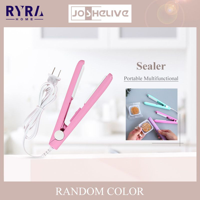 Mini nešiojamasis karšto sandarinimo mašinos sandariklis pakavimas plastikinis buitinių maišelių spaustukai rankiniai maisto vakuuminiai sandarinimo maišelių spaustukai buitinė technika