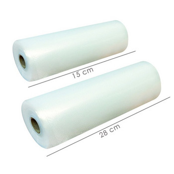 1 Roll Kitchen Food Vacuum Bags Food Savers Storage Bag for Vacuum Sealer Plastic PE Food Conservation 15/28cm*500cm