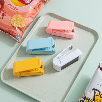 Φορητό σπίτι Mini Sealer Food Snacks Πλαστική συσκευασία Σακούλα αποθήκευσης Ανθεκτικό στην υγρασία Freshness Heat Sealer Kitchen Gadgets