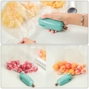 Mini Bag Heat Sealer Machines Resealer Vacuum Resealer Snacks Τσάντες Συσκευασία Μηχανήματα σφράγισης Πλαστική σακούλα τροφίμων Φορητά αξεσουάρ κουζίνας