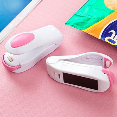 Zatvaranje mini toplinske vrećice Prijenosni zatvarač Pakiranje plastične vrećice za hranu Paket strojeva Vreće za brtvljenje Termalno zatvaranje Kuhinjski pribor