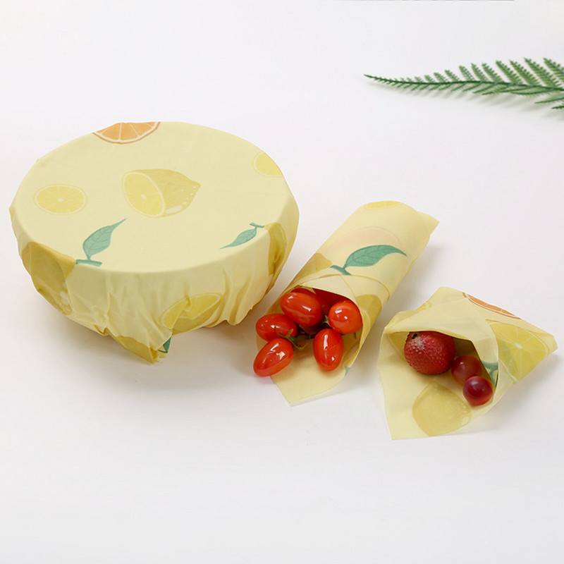 Méhviasz kendő Frissen tartó papír Frissítő kendő Élelmiszer csomagolópapír Természetes újrafelhasználható méhviasz szövet pakolás Szendvicsek, sajtok