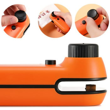 Πόμολο φόρτισης Sealer Mini Sealer Portable Home Sealing Clip Snack Mini Heat Sealer Αδιάβροχο Συσκευασία τροφίμων Εργαλεία κουζίνας