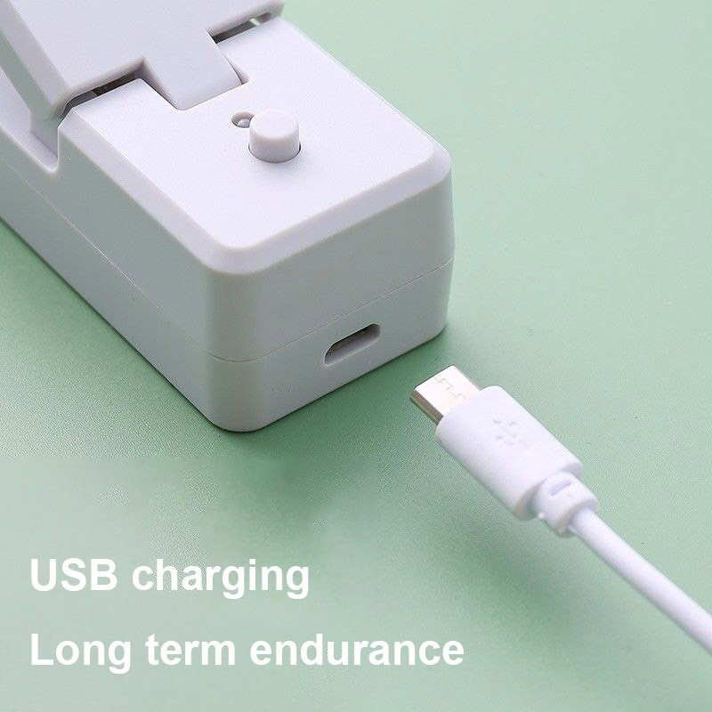 Mala USB punjiva vrećica za zavarivanje paketa za zatvaranje prijenosnih užina za putovanja Stroj za zatvaranje plastičnih vrećica zavarivač za pohranjivanje hrane kuhinja