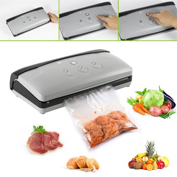 Fresh World Automatic Electric Vacuum Sealer with Starter Kit Machine Packaging for Bag Resealer Food Saver Εξοπλισμός κουζίνας