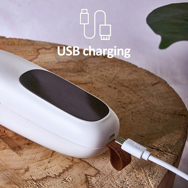 Mini mașină de etanșare cu căldură de lux și ușoară Pachet portabil la îndemână Mașini de etanșare reîncărcabile prin USB Gustări Pungi de vid