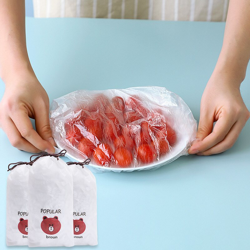 Organizatoare din plastic Pungă Ambalare etanșă Ustensile de bucătărie de unică folosință Huse de conservare Depozitare Tacâmuri Alimente Mylar Frigider