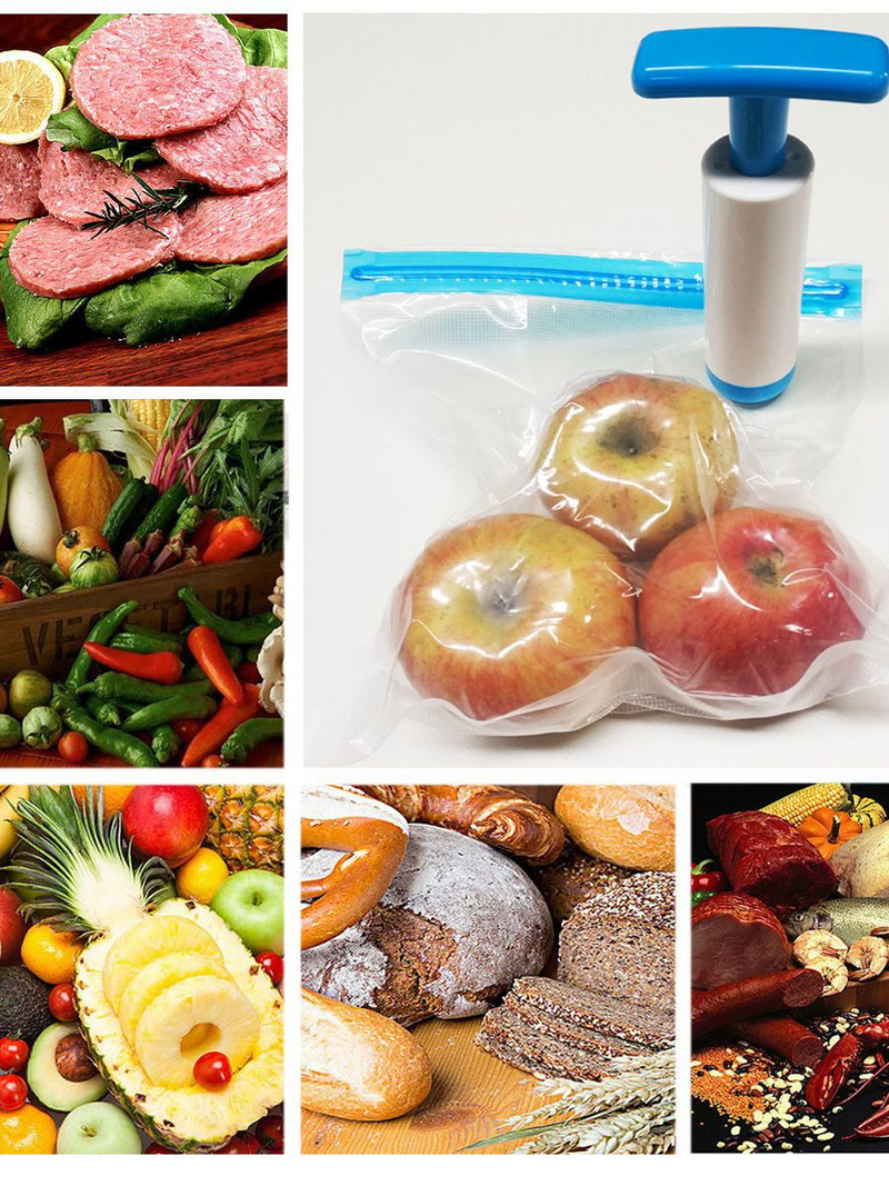 Sous Vide vrecká, opakovane použiteľné vákuové balenie bez BPA pre prácu s pumpou