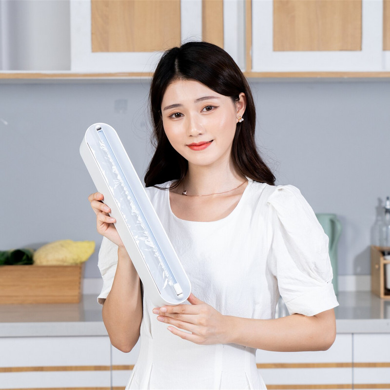 Frigider tip magnetic Dispenser de folie de plastic Dozator de prospețime a alimentelor Dispenser de folie Dispenser de folie alimentară Dispenser de folie de plastic