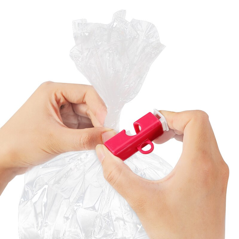 6 vnt. elastinės sagos duonos maišelio sandarinimo segtukas virtuvės laikymui Maisto užkandžių sandarinimo spaustukas Sandarinimo maišelio spaustukai Sandarinimo gnybtų rankenos maišelio spaustukas