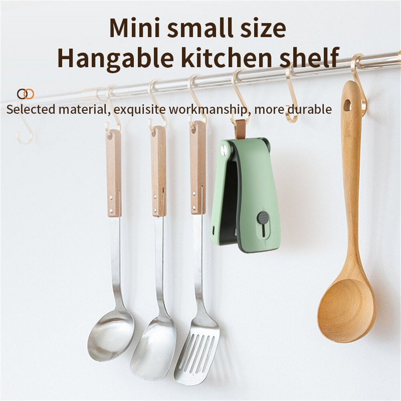 Mini mașină de etanșare a pungilor termice Pachet Pungi de etanșare Saci de etanșare din plastic termic Închidere a pungilor pentru alimente Ambalare portabilă de sigilare Accesorii de bucătărie