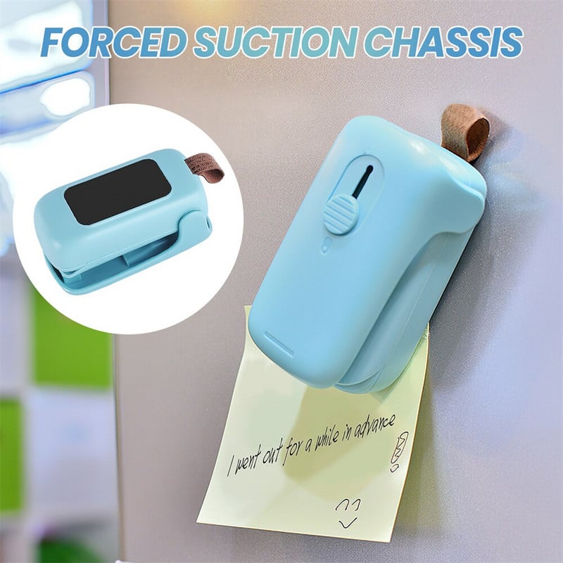 Mini toplinski stroj za zavarivanje vrećica Vreće za zatvaranje paketa Termalno plastično zatvaranje vrećica za hranu Praktično brtvljenje naljepnica za hranu Kuhinjski uređaji