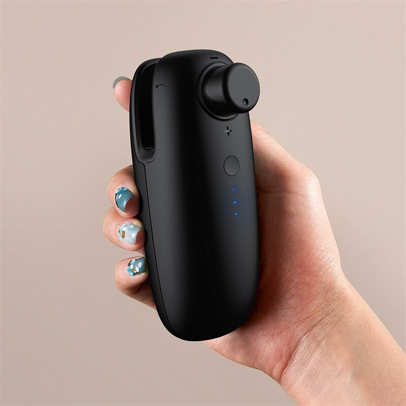 Crni mini zatvarač za pohranu hrane USB punjenje Prijenosni zatvarač Paket za hranu i grickalice Kepsa za vrećice Ručni vakuumski zatvarač Kuhinjski alati