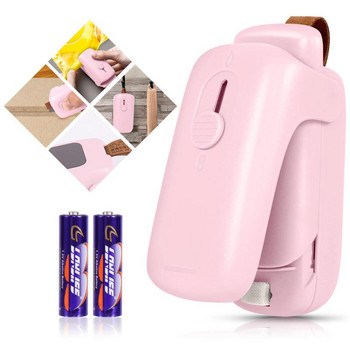 Μηχάνημα σφράγισης Mini Heat Bag Package Sealer Bag Clips θερμικό πλαστικό κλείσιμο τσάντας τροφίμων Φορητό σφραγιστικό σνακ κουζίνας Gadgets