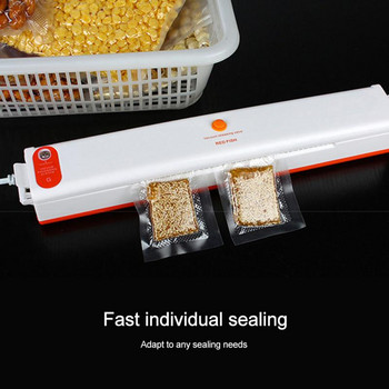 Ηλεκτρικό μηχάνημα συσκευασίας σφραγιστικού κενού για οικιακή κουζίνα Εμπορική μηχανή σφράγισης τροφίμων με κενό αέρος Αξεσουάρ κουζίνας με κλιπ τσάντας