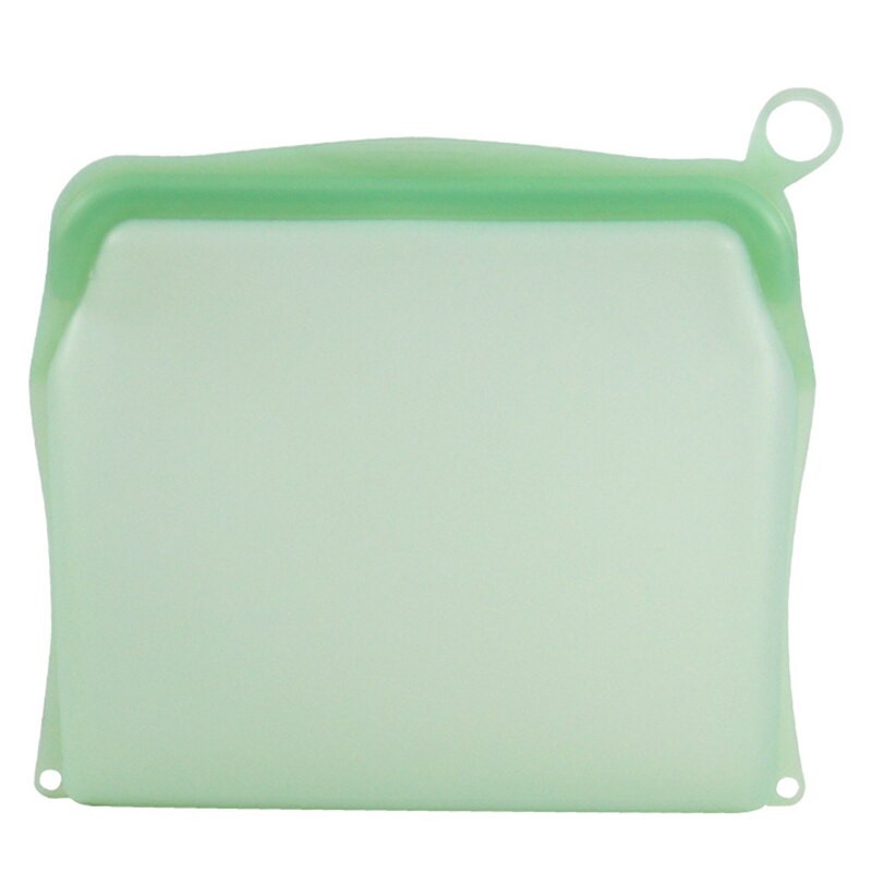 NAUJI Daugkartiniai maisto laikymo maišeliai Neperšlampami Lengvai valomi silikoniniai maisto maišeliai Užkandžių vaisių laikymo vieta virtuvei