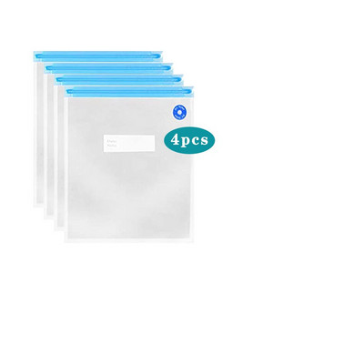 Vakuuminis sandarus laikymo maišelis su užtrauktuku Daugkartinis šaldiklio konteineris Sous Vide Gaminimas ir maistas Laikykite šviežią Organizatorius su sandarinimo spaustukais