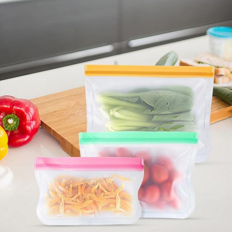 8 KOM VREĆA ZA POHRANU VREĆE ZA PONOVNO UPOTREBLJIVANJE VREĆE ZA HRANU VREĆE ZA SENDVIČ SNACK VREĆA ZA SVEŽE VREĆE ZIP VREĆA VREĆA ZIPLOP Nepropusni spremnici