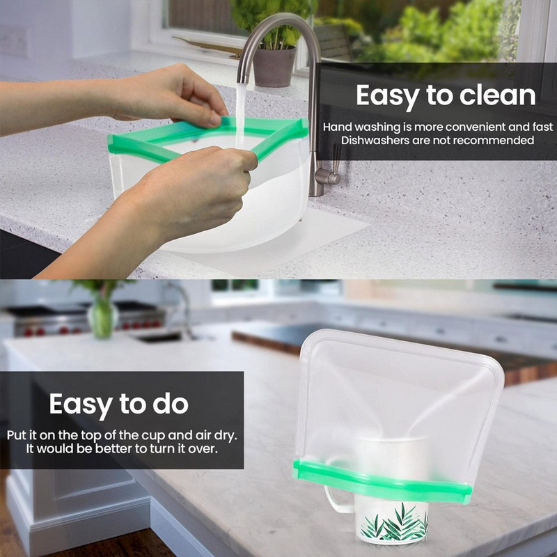 8 KOM VREĆA ZA POHRANU VREĆE ZA PONOVNO UPOTREBLJIVANJE VREĆE ZA HRANU VREĆE ZA SENDVIČ SNACK VREĆA ZA SVEŽE VREĆE ZIP VREĆA VREĆA ZIPLOP Nepropusni spremnici