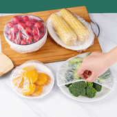 Capac folie alimentară Huse pentru depozitarea alimentelor Capac pentru conservarea alimentelor pentru frigider Capac din plastic rezistent la praf pentru păstrarea în stare proaspătă pentru farfurie