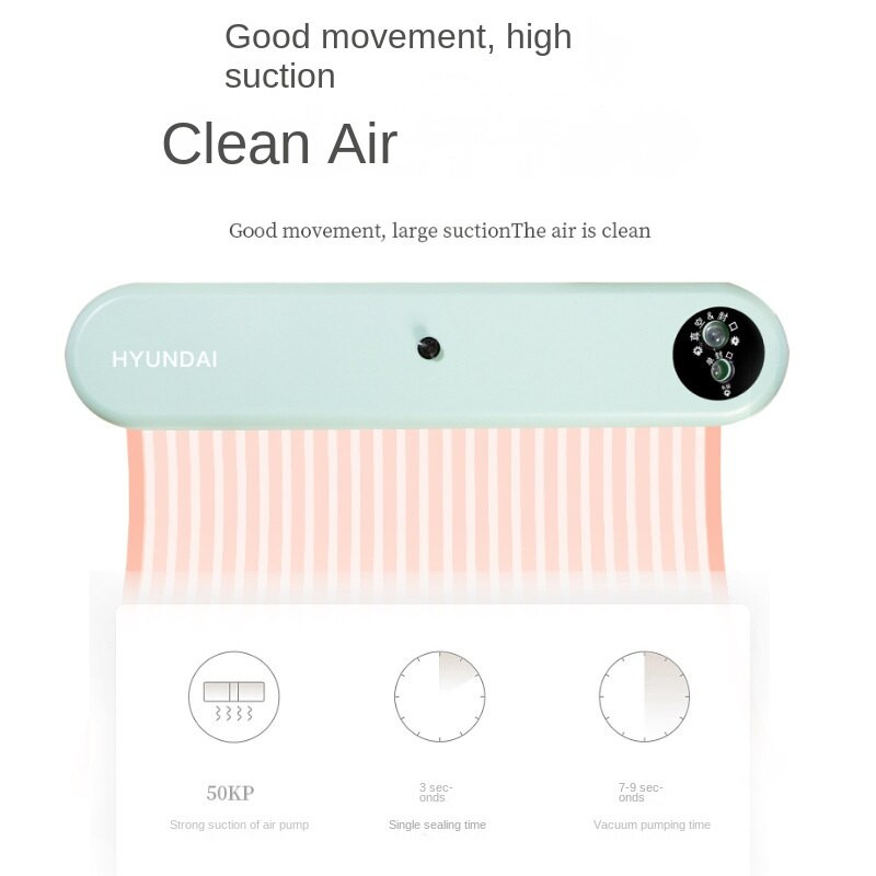 Vakuuminio sandarinimo mašina Maisto pakavimo vakuuminio sandarinimo mašina Šviežiai išlaikanti plastiko vokų mašina maža buitinė