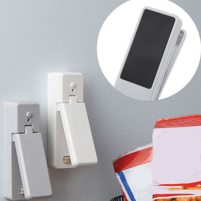 Nešiojamasis plastikinių maišelių sandariklis, skirtas maisto taupymui, šviežių užkandžių laikymo rankinė sandarinimo mašina USB įkrovimas