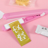 Nešiojama mini karšto sandarinimo mašina Maisto užkandžių maišeliai Vakuuminis sandariklis Pakuotė Plastikinis Impulsinis sandariklis Buitinių maišelių spaustukai Rankiniai