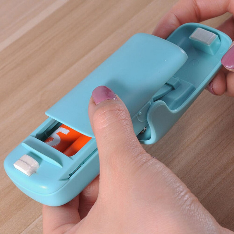 2 u 1 prijenosni zatvarač za uštedu hrane, kućanski ručni stroj za pakiranje, mini slajd za toplinsko spajanje raznih plastičnih vrećica