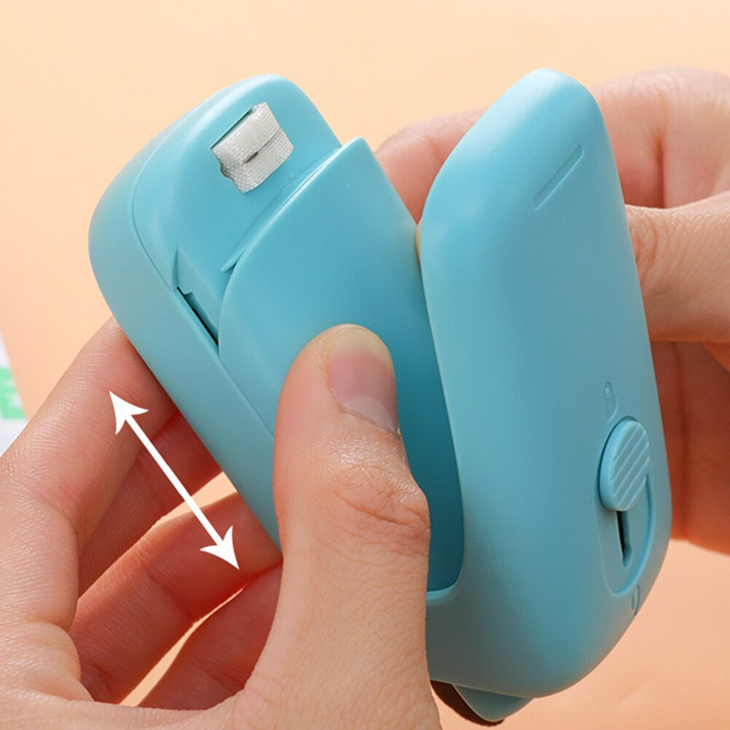 2 u 1 prijenosni zatvarač za uštedu hrane, kućanski ručni stroj za pakiranje, mini slajd za toplinsko spajanje raznih plastičnih vrećica