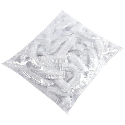 200 vienetų plastikinių indų dangtelių su elastingais, plastikiniais tempiamais maisto dangteliais