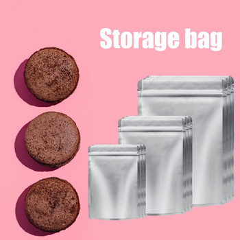 50 Συσκευασίες Mylar Bags for Food Storage with Oxygen Absorbers Mylar Storage Bags Επανασφραγιζόμενες σακούλες για δημητριακά όσπρια