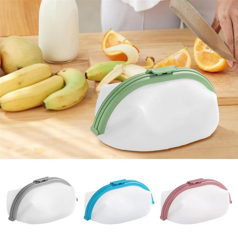 Vrećice za višekratnu upotrebu, sigurne, praktične, vrećice za čuvanje svježeg voća, preklopne vrećice, spremnici za brtvljenje za kućnu pohranu, brtvljenje, upotreba plava