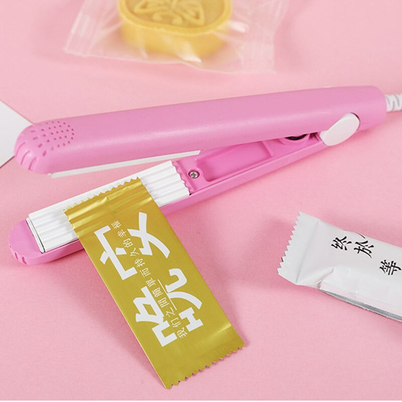 Nešiojamas mini maisto maišelio šilumos sandariklis rankinis aparatas Pakavimo maišelių sandarinimo mašina, skirta hermetiškiems maisto laikymo maišams uždaryti