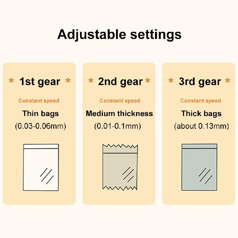 Mini maišelių sandariklis rankinis pakuotės sandariklis karštam maistui uždaryti maišeliai Nešiojama sandarinimo mašina terminis maišelio sandariklis Maisto saugojimas Virtuvė