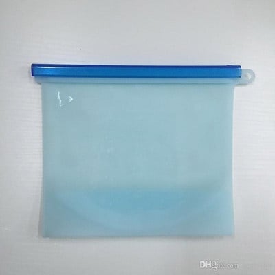 Pungi reutilizabile pentru congelator pungi de depozitare BPA pentru gustare sandvici galoane saci din silicon rezistente la scurgeri 500ml 1000ml 1500ml