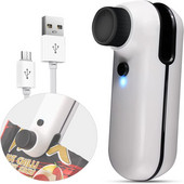 Kućni mini uređaj za toplinsko pakiranje 2 u 1, punjivi USB uređaj za zatvaranje vrećica za hranu s nožem, prijenosni uređaj za pakiranje grickalica, kuhinjski dodaci