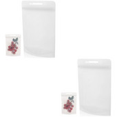 2 komada praktične vrećice za zamrzavanje Vrećica za višekratnu upotrebu Višenamjenska vrećica za pohranu u hladnjaku