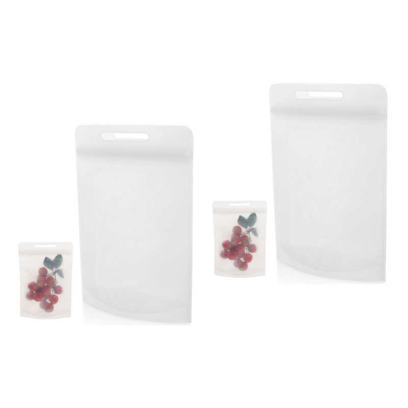 2 komada praktične vrećice za zamrzavanje Vrećica za višekratnu upotrebu Višenamjenska vrećica za pohranu u hladnjaku