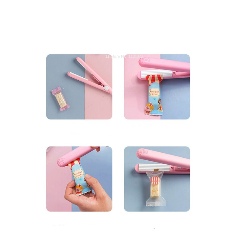 Mașină de etanșare mică, de uz casnic, mini portabilă, mașină de etanșare termoplastică presată manual, artefact de etanșare a pungilor pentru gustări alimentare