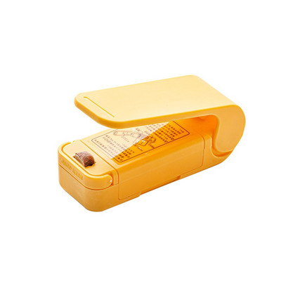Mini tepelné uzatváracie zariadenie na balenie, uzatváracie vrecká na tepelné plastové potravinárske vrecká, prenosné uzatváracie zariadenie na balenie, kuchynské príslušenstvo