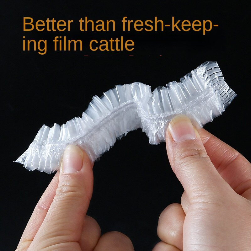 100/200KOM Jednokratna vrećica za čuvanje svježine Ostaci i ostaci svježine Poklopac zdjelice Elastični poklopac za usta Plastični omot
