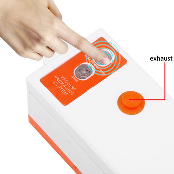 Вакуумно запечатващо устройство за храна за домакинства EU Plug/ US Plug Film Sealer Консервиране на храна Кухня за съхранение Преносима вакуумна опаковъчна машина