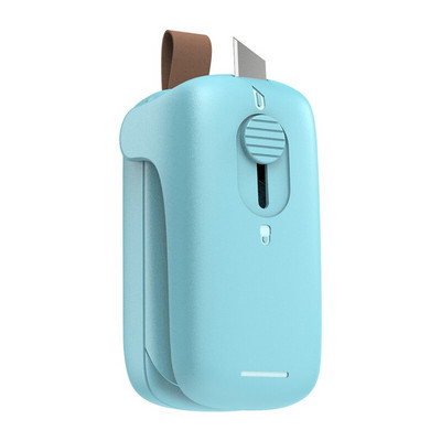 Greitas peilio kaitinimo sandarinimas dvejopo naudojimo nešiojamasis aparatas plastikinis maišelis Mini sandariklis maisto užkandžių laikymo pakuotės gnybtai virtuvės įtaisas