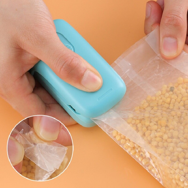 Greitas peilio kaitinimo sandarinimas dvejopo naudojimo nešiojamasis aparatas plastikinis maišelis Mini sandariklis maisto užkandžių laikymo pakuotės gnybtai virtuvės įtaisas