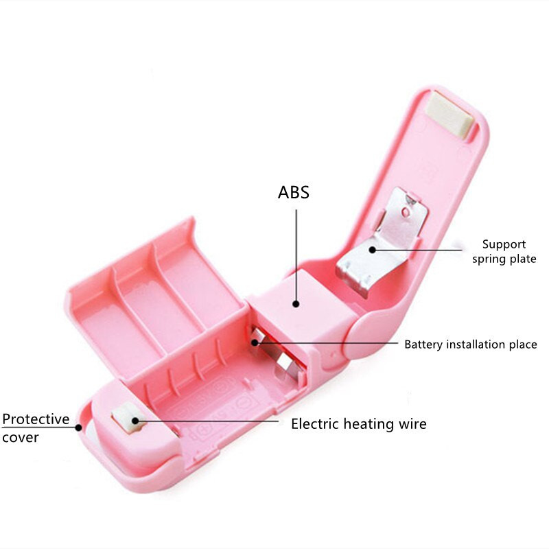 Šilumos mašina Rankinis uždarymo segtukas Litavimo nešiojamas mini terminis lygintuvas pakuotėms Vakuuminis sandariklis plastikinis uždaromas maišelis Maisto taupymo priemonė